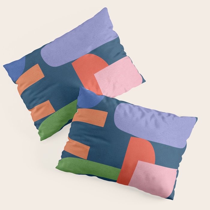 Modern Abstract Art 40 Pillow Sham Gallery Image 3