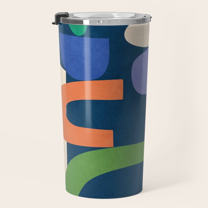 Modern Abstract Art 40 Travel Mug Gallery Image 3