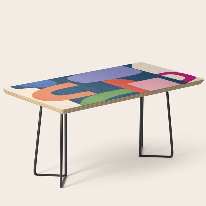 Modern Abstract Art 40 Coffee Table Gallery Image 1