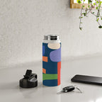 Modern Abstract Art 40 Water Bottle Gallery Image 4