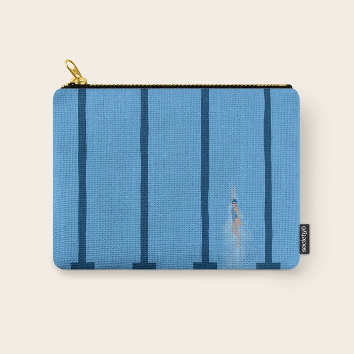 Swimming Is Life Carry All Pouch Gallery Image 1