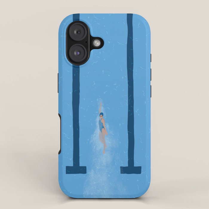 Swimming Is Life iPhone Case Gallery Image 1