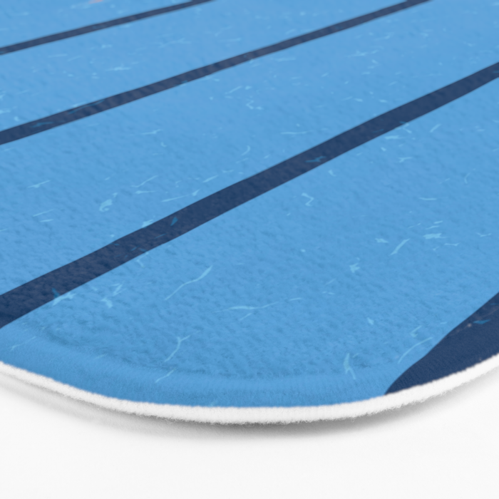 Swimming Is Life Bath Mat Gallery Image 3