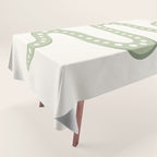 Minimal Snake XXXIV Tablecloth Gallery Image 1