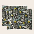 Island Tiki - Black Placemat Gallery Image 1