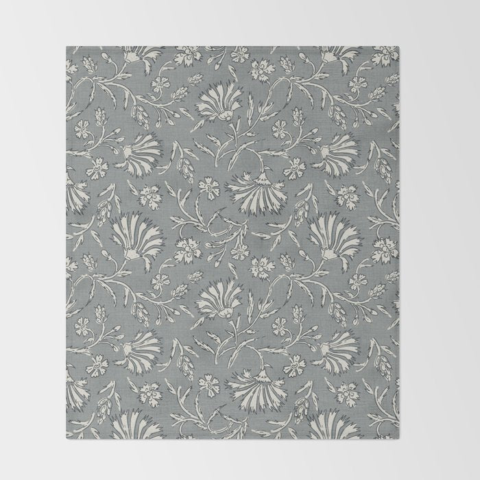 KALAMI LINEN Throw Blanket Gallery Image 2