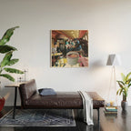 Blue Plate Special by Jeff Lee Johnson Wood Wall Art Gallery Image 2