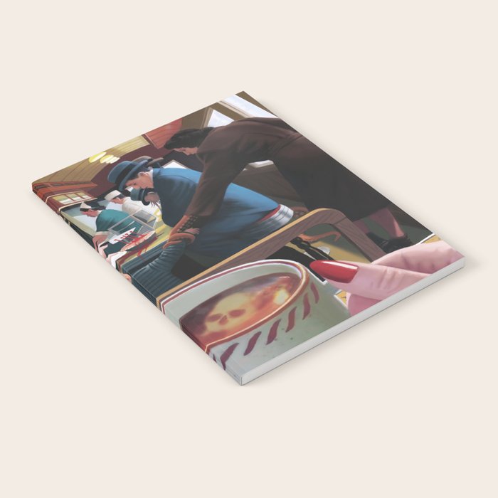 Blue Plate Special by Jeff Lee Johnson Notebook Gallery Image 2