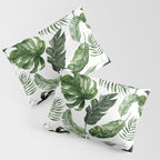 Tropical Leaf Pillow Sham Gallery Image 3