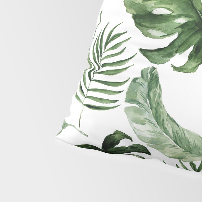 Tropical Leaf Pillow Sham Gallery Image 4