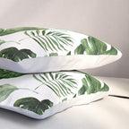 Tropical Leaf Pillow Sham Gallery Image 3