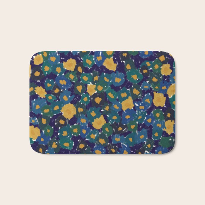 Night-Blooming Flowers Bath Mat Gallery Image 1