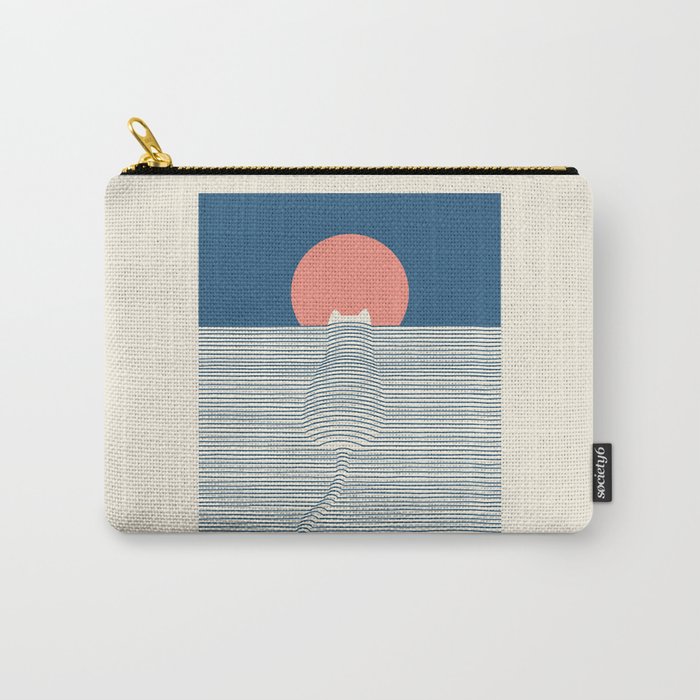 Cat Landscape 77 Carry All Pouch Gallery Image 1