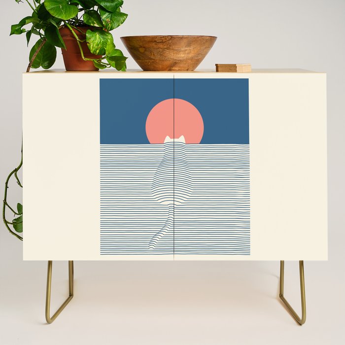 Cat Landscape 77 Credenza Gallery Image 1