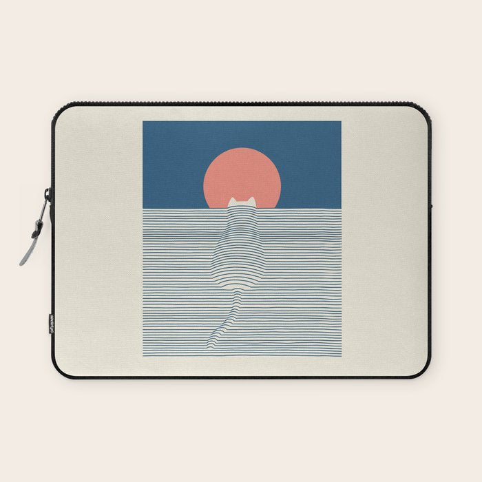 Cat Landscape 77 Laptop Sleeve Gallery Image 1