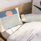 Cat Landscape 77 Pillow Sham Gallery Image 2