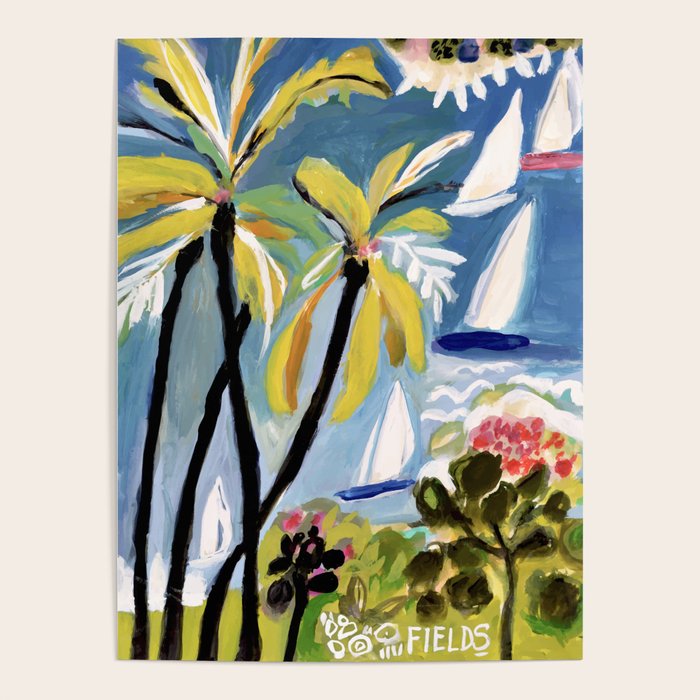 Beach Landscape 2 Poster Gallery Image 4