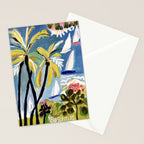 Beach Landscape 2 Stationery Card Gallery Image 2