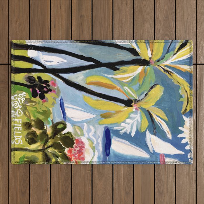 Beach Landscape 2 Outdoor Rug Gallery Image 1