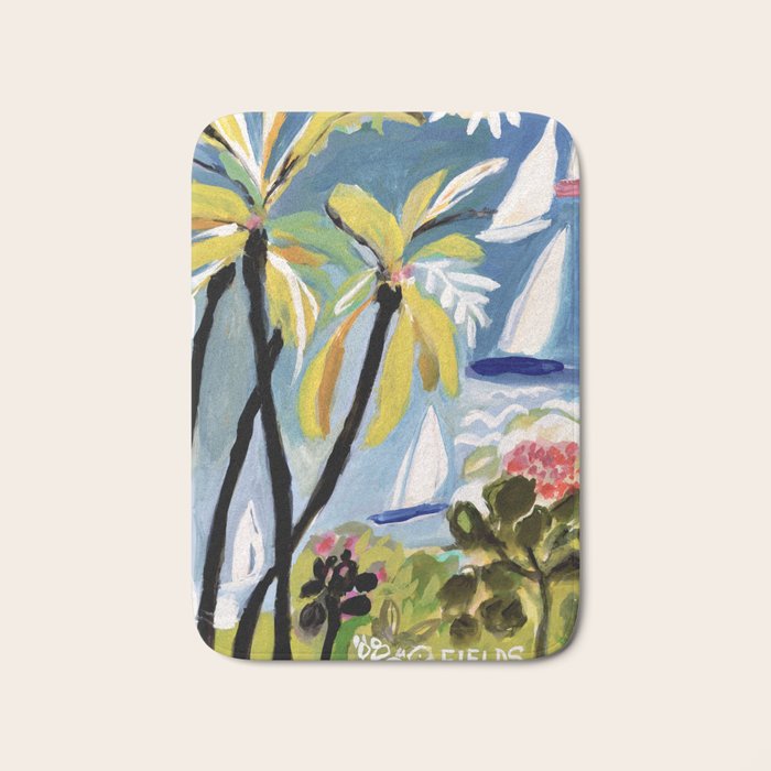 Beach Landscape 2 Bath Mat Gallery Image 1