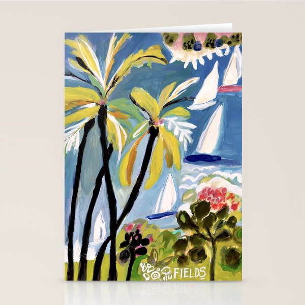 Beach Landscape 2 Stationery Card Gallery Image 2
