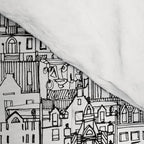 Edinburgh toile black white Comforter Gallery Image 4