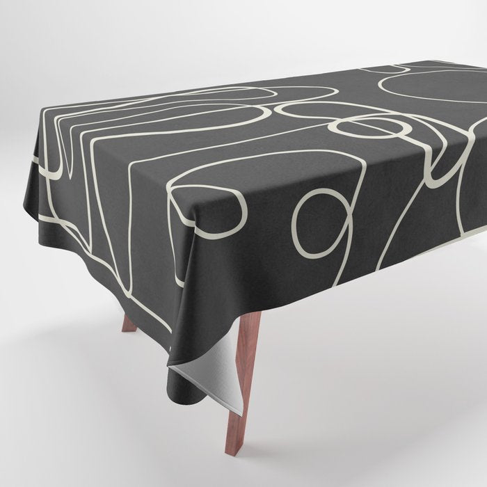 Lines in Space Tablecloth Gallery Image 1
