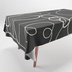 Lines in Space Tablecloth Gallery Image 1