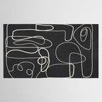 Lines in Space Tablecloth Gallery Image 2