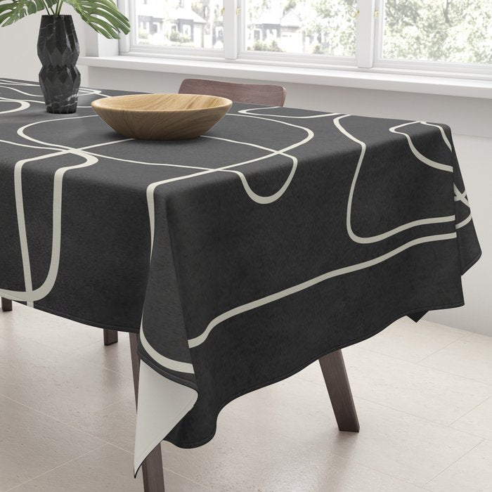 Lines in Space Tablecloth Gallery Image 3