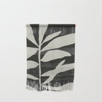 Linocut Branch #3 / White & Black Wall Hanging Gallery Image 1