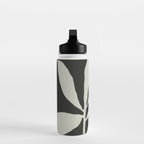 Linocut Branch #3 / White & Black Water Bottle Gallery Image 3