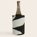 Linocut Branch #3 / White & Black Wine Chiller Gallery Image 3