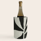 Linocut Branch #3 / White & Black Wine Chiller Gallery Image 2