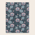 Dark Floral Elegance Notebook Gallery Image 4