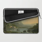 Landscape with Fishermen on a Lake by William Hodges Laptop Sleeve Gallery Image 2
