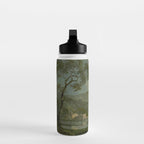 Landscape with Fishermen on a Lake by William Hodges Water Bottle Gallery Image 3