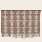 Geometric Southwestern Pattern XLIV Desert Brown Wall Hanging Gallery Image 1