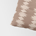 Geometric Southwestern Pattern XLIV Desert Brown Pillow Sham Gallery Image 4