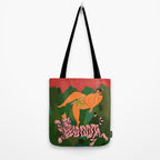 Fierce as a Tiger Tote Bag Gallery Image 2
