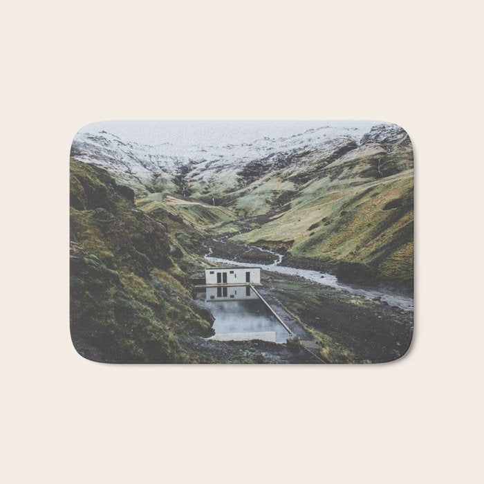 Seljavallalaug, Iceland Bath Mat Gallery Image 1