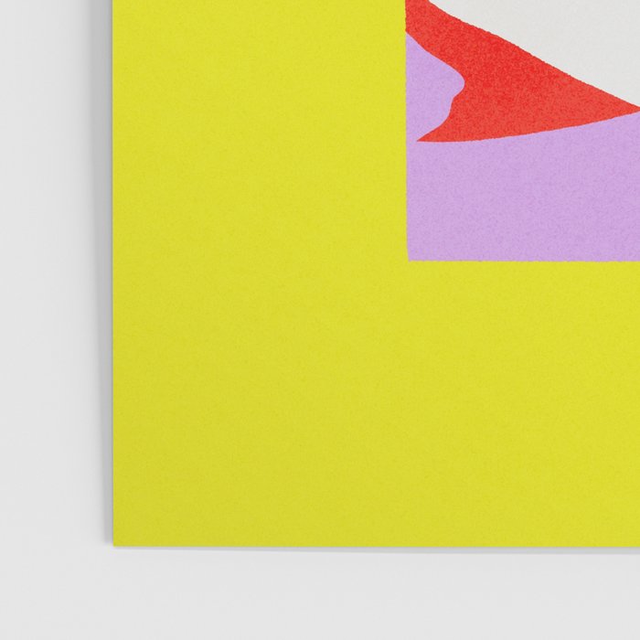 Chartreuse MountainScape Poster Gallery Image 3