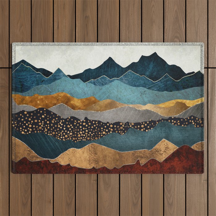 Amber Dusk Outdoor Rug Gallery Image 1