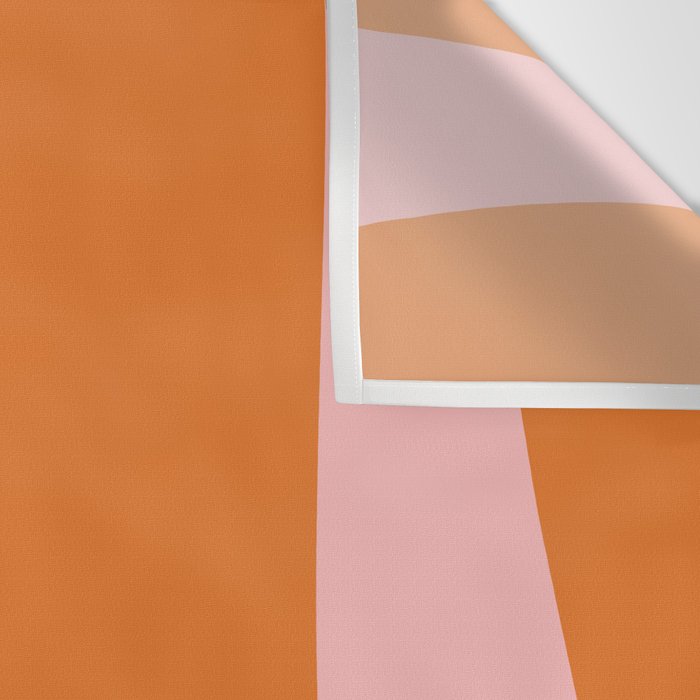 Soft and Groovy Pink and Orange  Wall Tapestry Gallery Image 3
