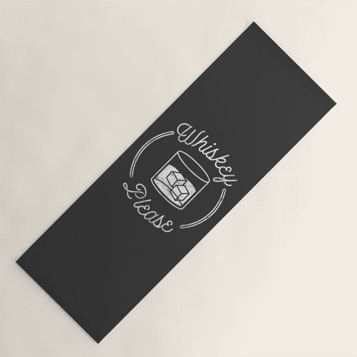 Whiskey Please 2 Yoga Mat Gallery Image 1