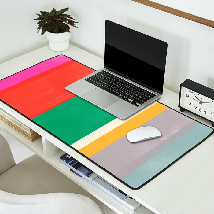 stripe study 38 Desk Mat Gallery Image 2