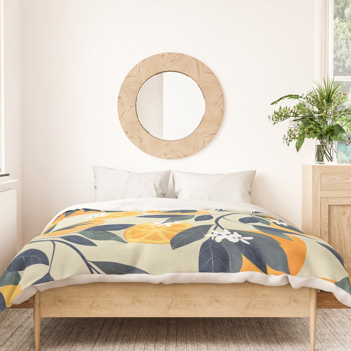 Oranges pattern Duvet Cover Gallery Image 3