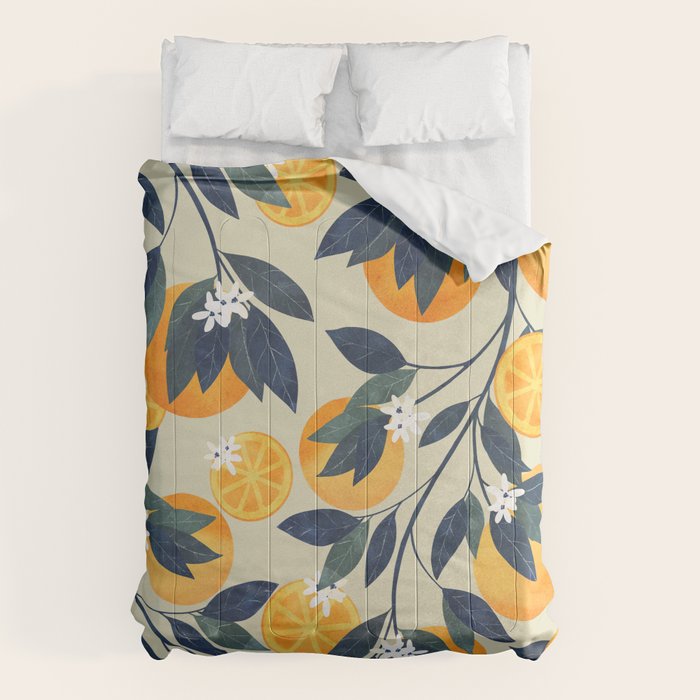Oranges pattern Comforter Gallery Image 6
