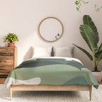 Cat and Plant 12A Comforter Gallery Image 3