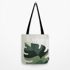 Cat and Plant 12A Tote Bag Gallery Image 2